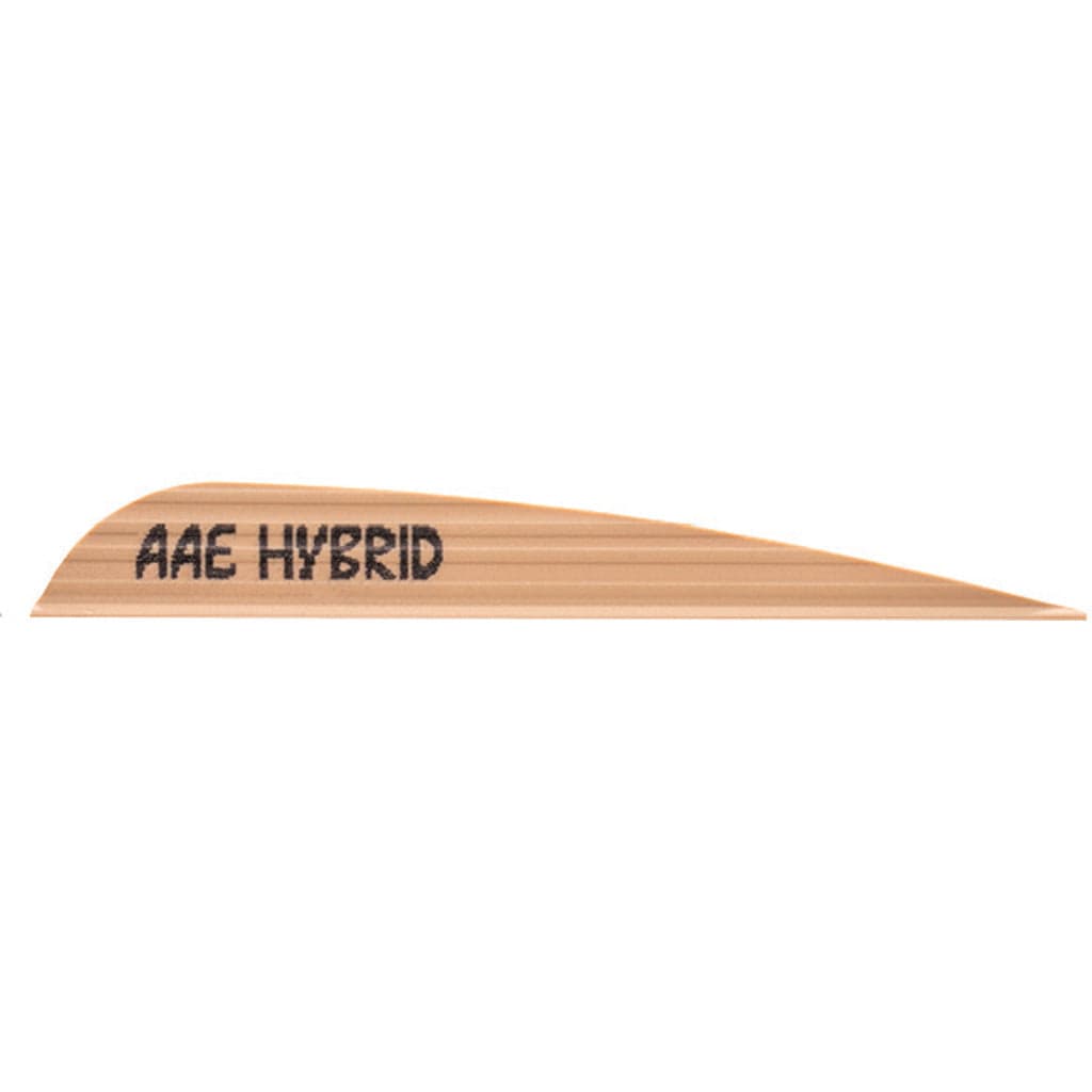 Aae Aae Hybrid 40 Vanes Sand 3.8 In. 100 Pk. Fletching Tools and Materials