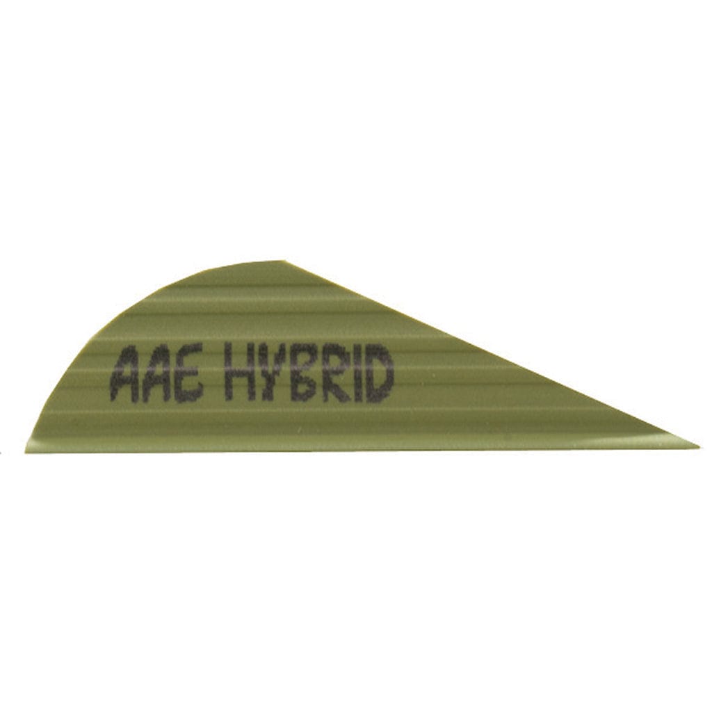 Aae Aae Hybrid Hp Vanes Od Green 2 In. 100 Pk. Fletching Tools and Materials