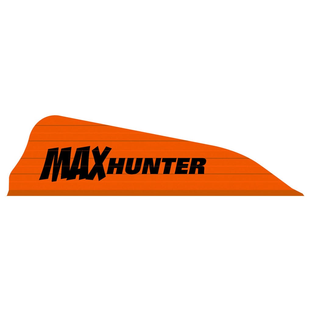 Aae Aae Max Hunter Vanes Fire Orange 2.1 In. 100 Pk. Fletching Tools and Materials