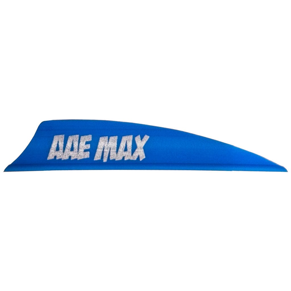 Aae Aae Plastifletch Max Vanes Blue 2 In. Shield 100 Pk. Fletching Tools and Materials