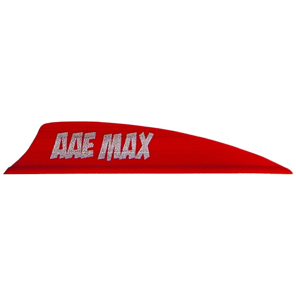 Aae Aae Plastifletch Max Vanes Red 2 In. Shield 100 Pk. Fletching Tools and Materials
