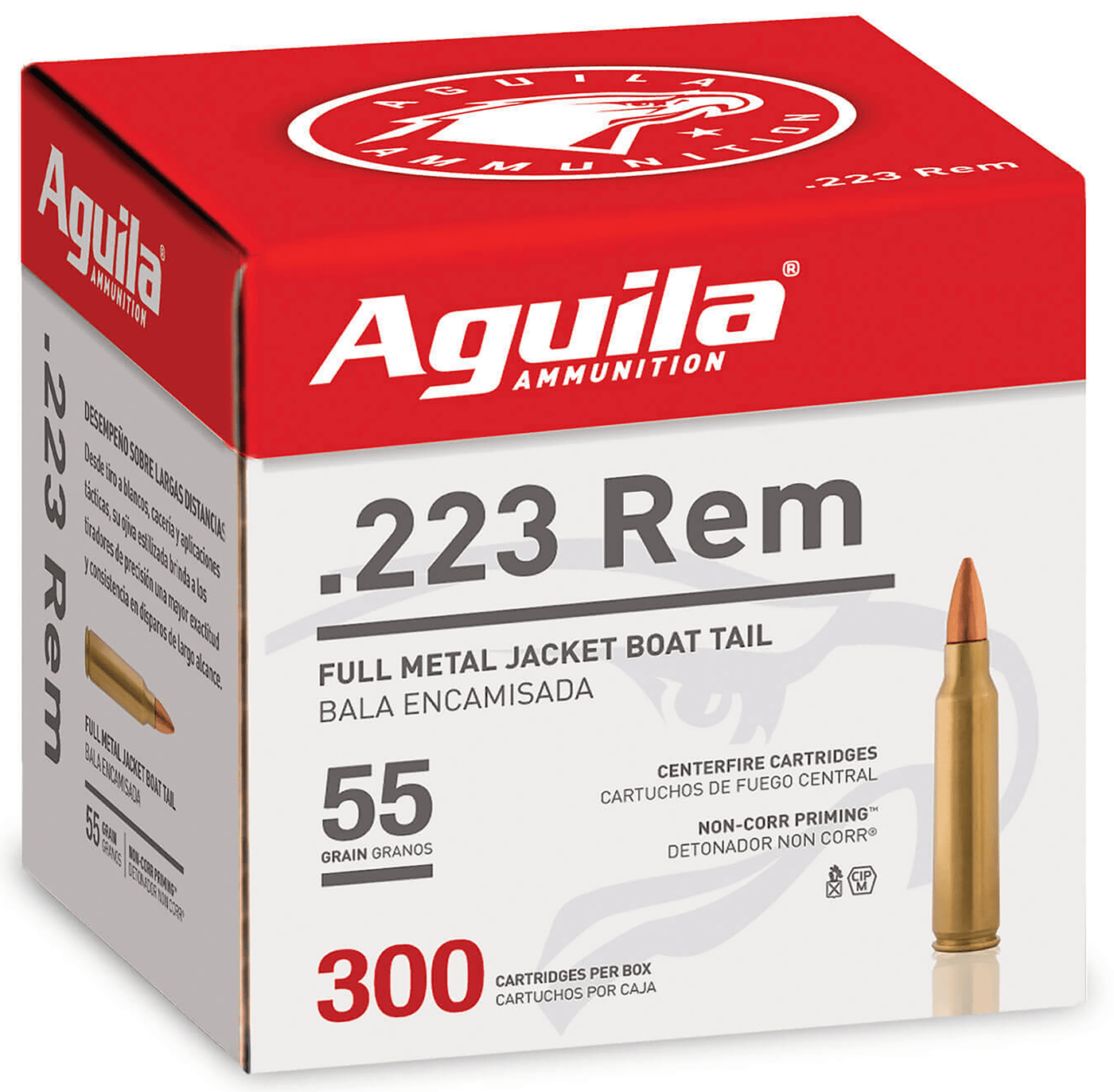 Aguila Aguila Rifle Ammo 223 Rem. 55 Gr. Fmj 300 Rd. Ammo