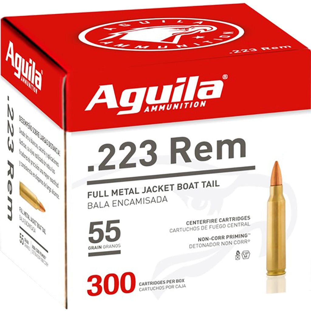 Aguila Aguila Rifle Ammo 223 Rem. 55 Gr. Fmj 300 Rd. Ammo