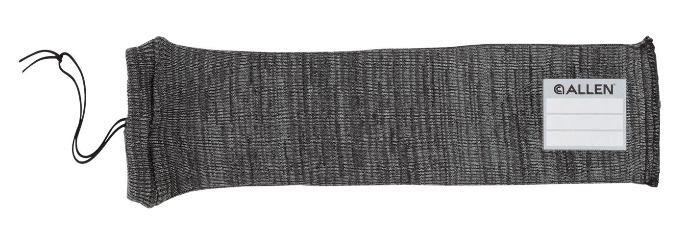 Allen Allen Firearm Sock, Allen 13170 Stretch Knit Handgun Sock, 14in, Gray Firearm Accessories