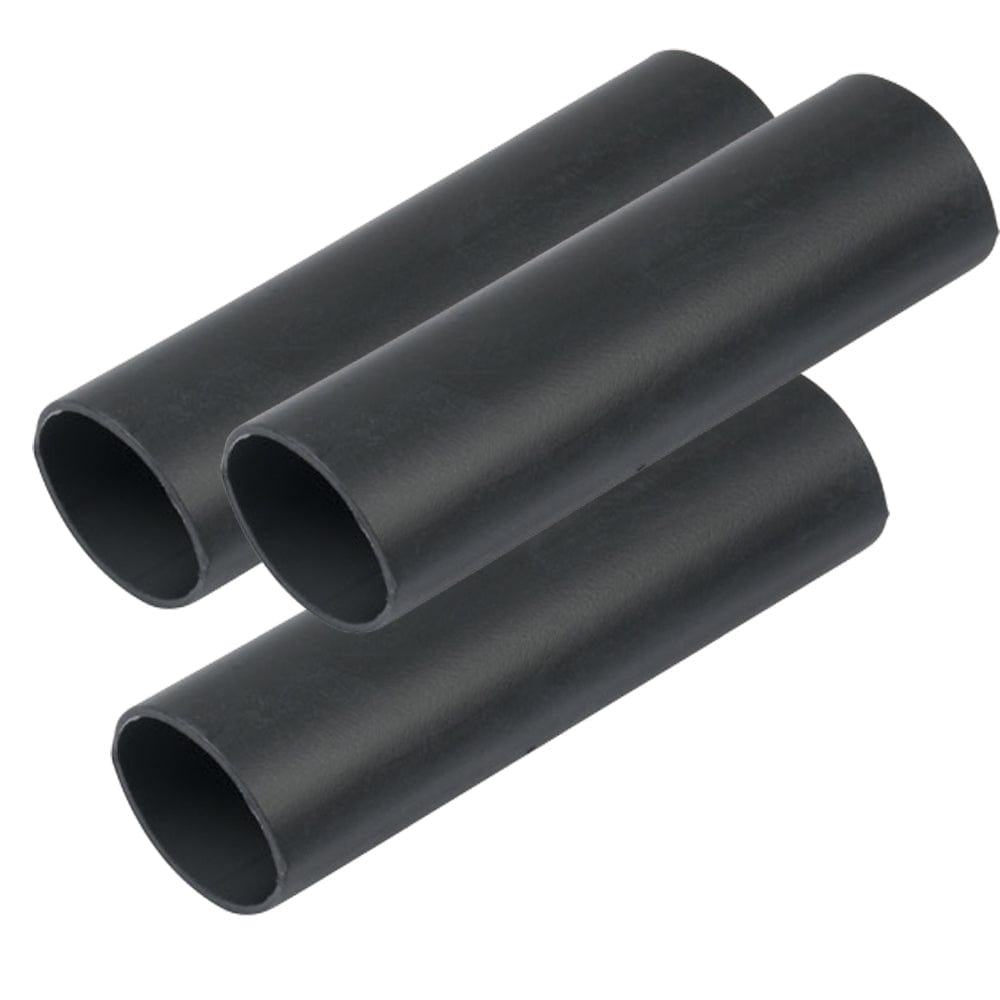 Ancor Ancor Heavy Wall Heat Shrink Tubing - 3/4" x 3" - 3-Pack - Black Electrical