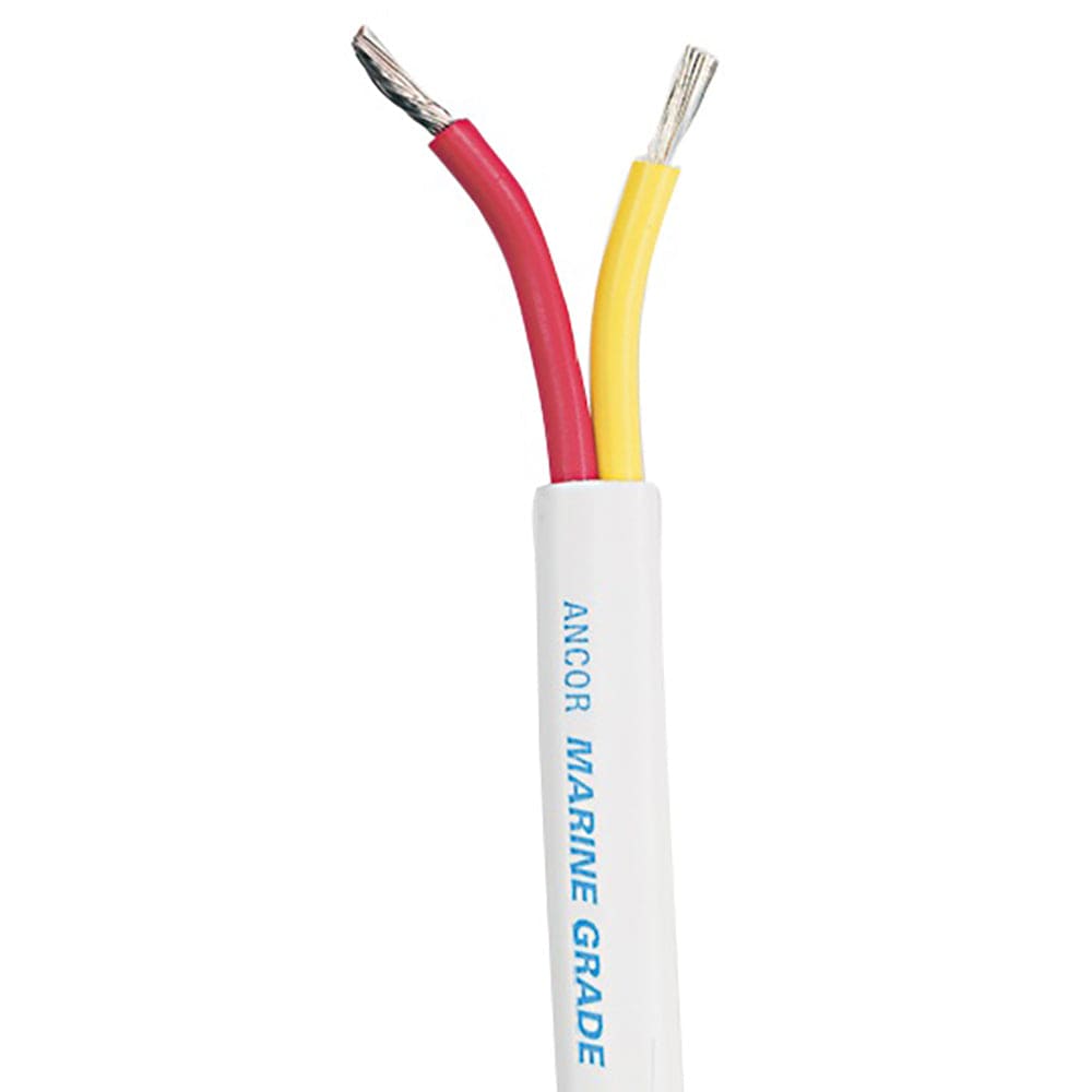 Ancor Ancor Safety Duplex Cable - 12/2 AWG - Red/Yellow - Flat - 500' Electrical