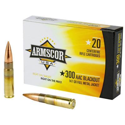 ARMSCOR Armscor 300 Aac 147gr Fmj - 20rd 10bx/cs Ammo