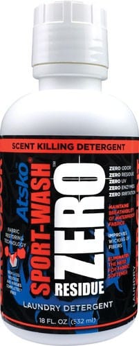 Atsko Atsko Zero Sport Wash Laundry Detergent 18 Oz. Scents/scent Elimination