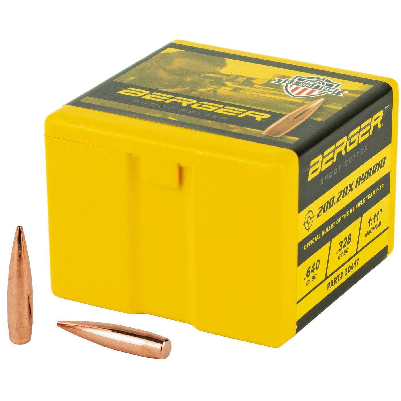 Berger Bullets Berger .30 200gr Hybrid Target 100ct Reloading