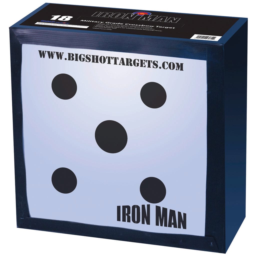 Bigshot Big Shot Iron Man 18 Crossbow Target Targets