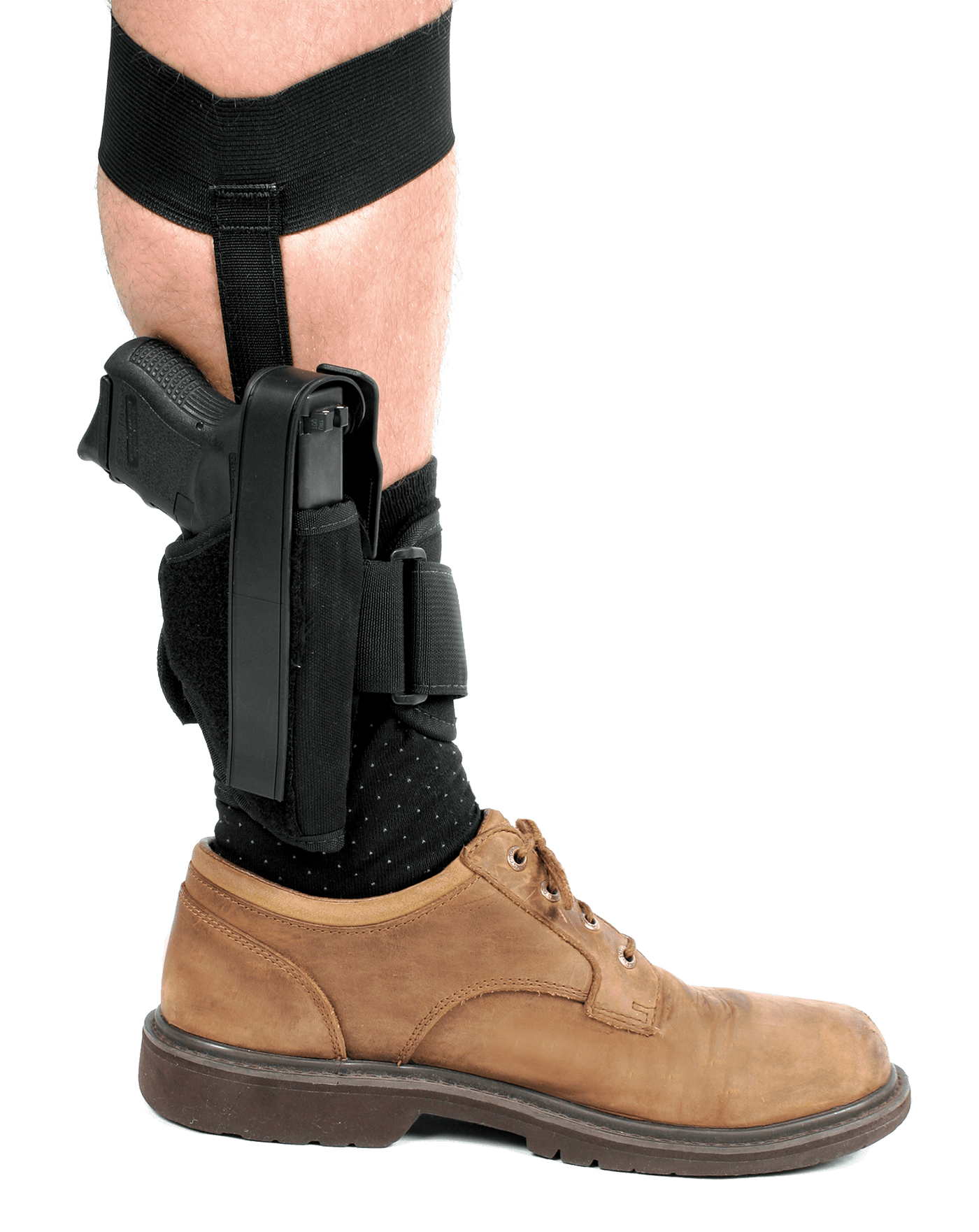 Blackhawk Blackhawk Ankle, Bhwk 40ah10bkl Ankle Holster Lh Sz 10 Firearm Accessories