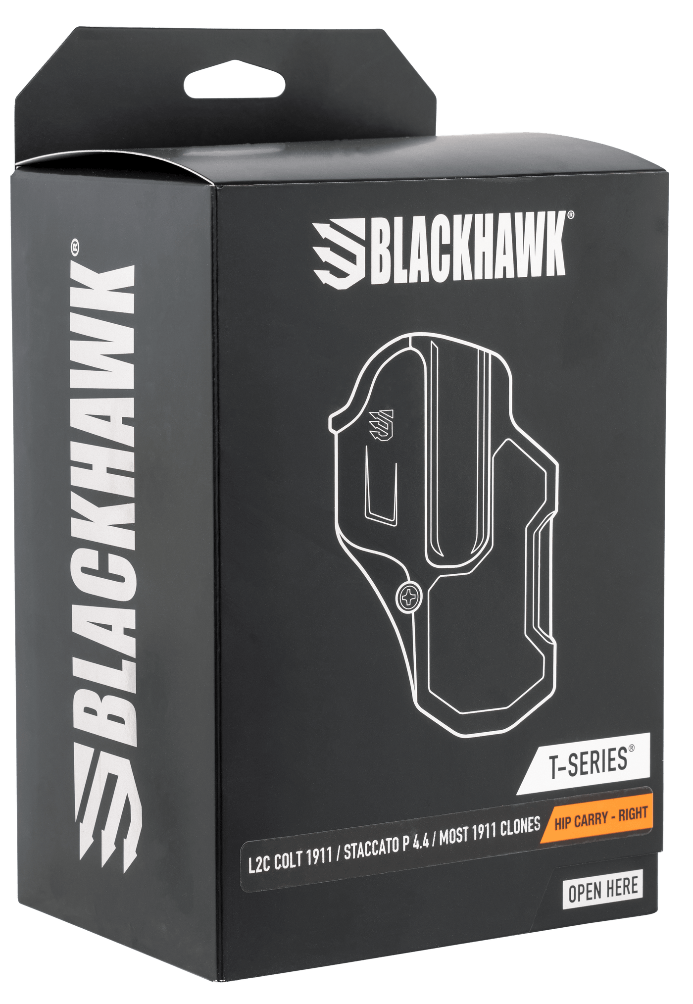 Blackhawk Blackhawk T-series, Bhwk 410703bkr T-series L2c Colt1911 Worw/o Railrh Firearm Accessories