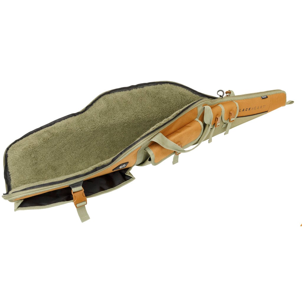 Blackheart Blackheart Vital Soft Scoped Rifle Case W/ Inhib-x Olive/brown 48 In. Gun Storage