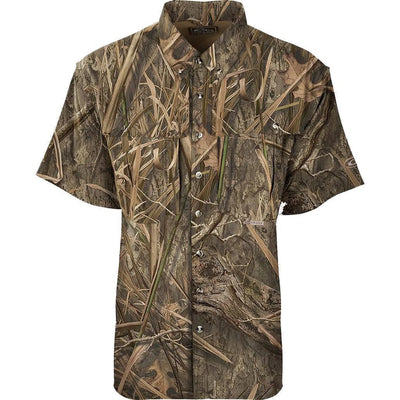 Drake Vented Wing Shooters Shirt Short Sleeve