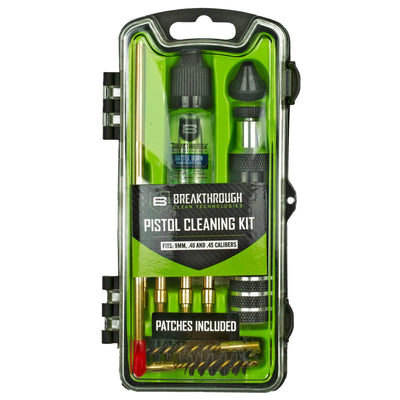 Breakthrough Clean Breakthrough Vision Series Hard Case Cleaning Kit Pistol 35 Cal. / 38 Cal. / 9mm Gun Care