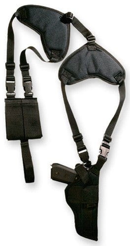 Bulldog Bulldog Deluxe Vert-shoulder - Holster Rh/lh 2-4" Bbl Black Holsters And Related Items