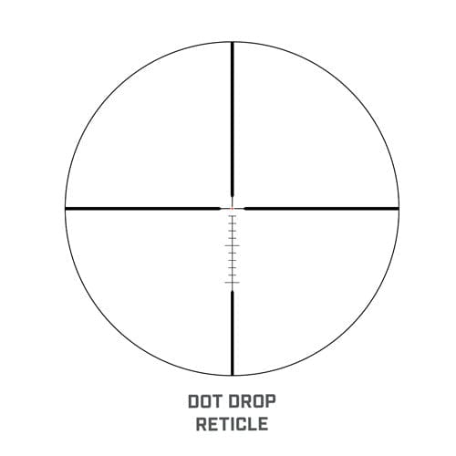 Bushnell Bushnell Scope Trophy Xtreme - 1-6x24 Dot Drop Reticle Black Optics