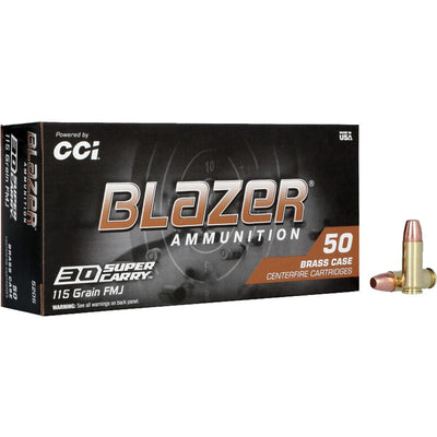 CCI Cci Blazer Pistol Ammo 380 Acp 95 Gr. Total Metal Jacket 50 Rd. 115 grain / 30Sc Ammo