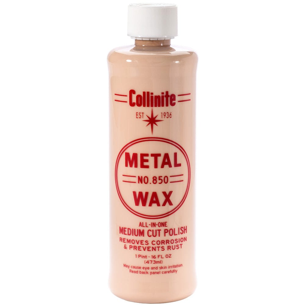 Collinite Collinite 850 Metal Wax - Medium Cut Polish - 16oz Automotive/RV