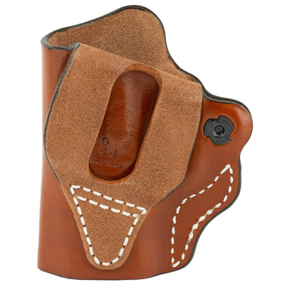 Desantis Gunhide Desantis Mini Scabbard Holster - Rh Owb Leather Sig P365 Tan Firearm Accessories