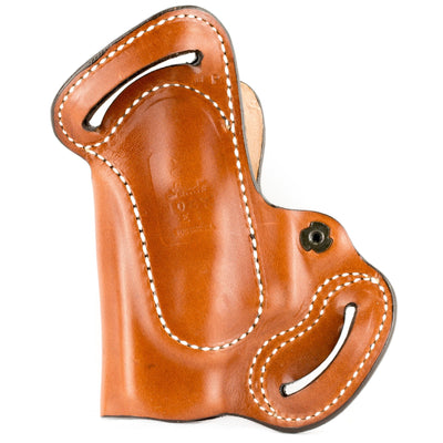 DeSantis Gunhide Desantis Small Of Back Holster - Rh Owb Lthr For Glock 26 Tan! Holsters