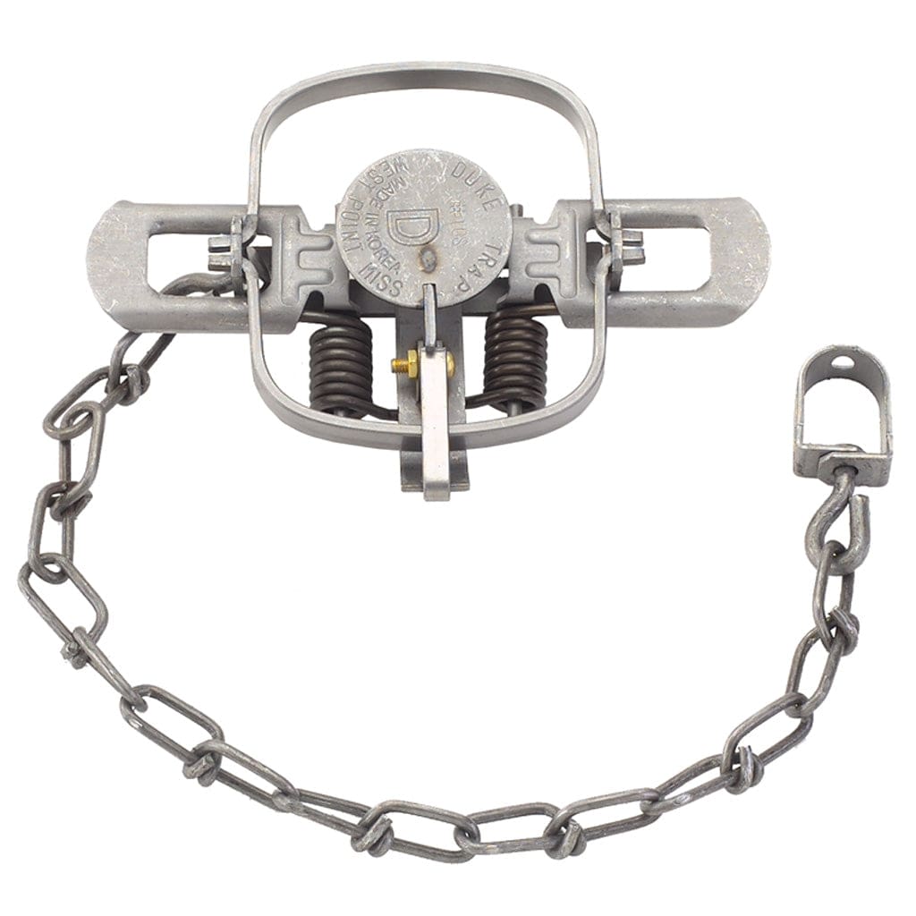 Duke Duke Coil Spring Trap No. 1 Trapping