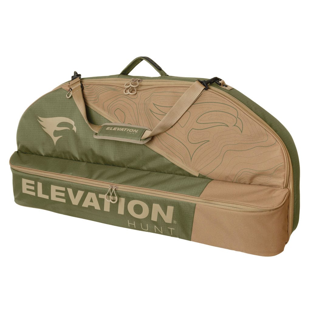 Elevation Elevation Hunt V1 Topo Bow Case Olive/tan 40 In. Cases and Storage