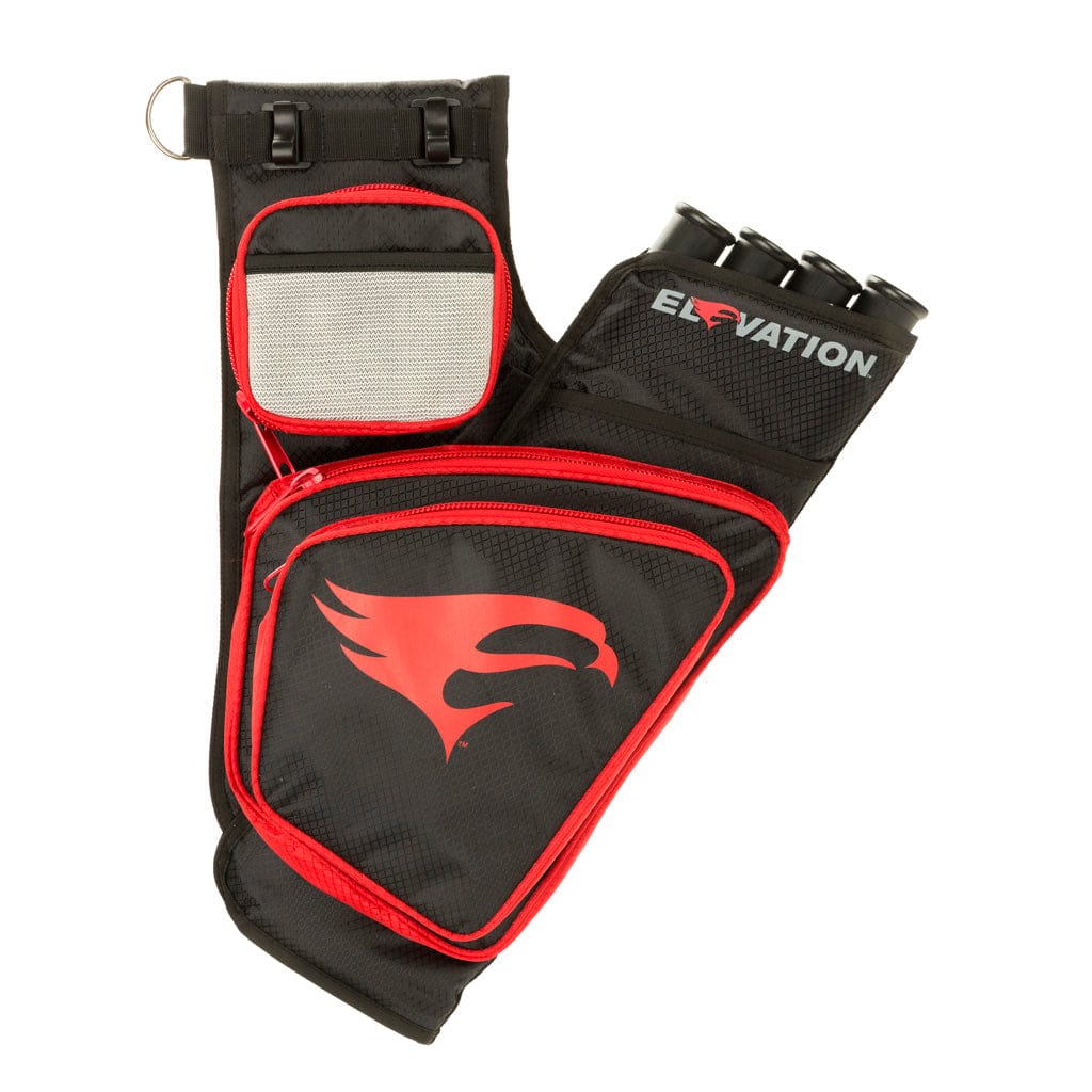 Elevation Elevation Transition Hip Quiver Black/red Rh Quivers