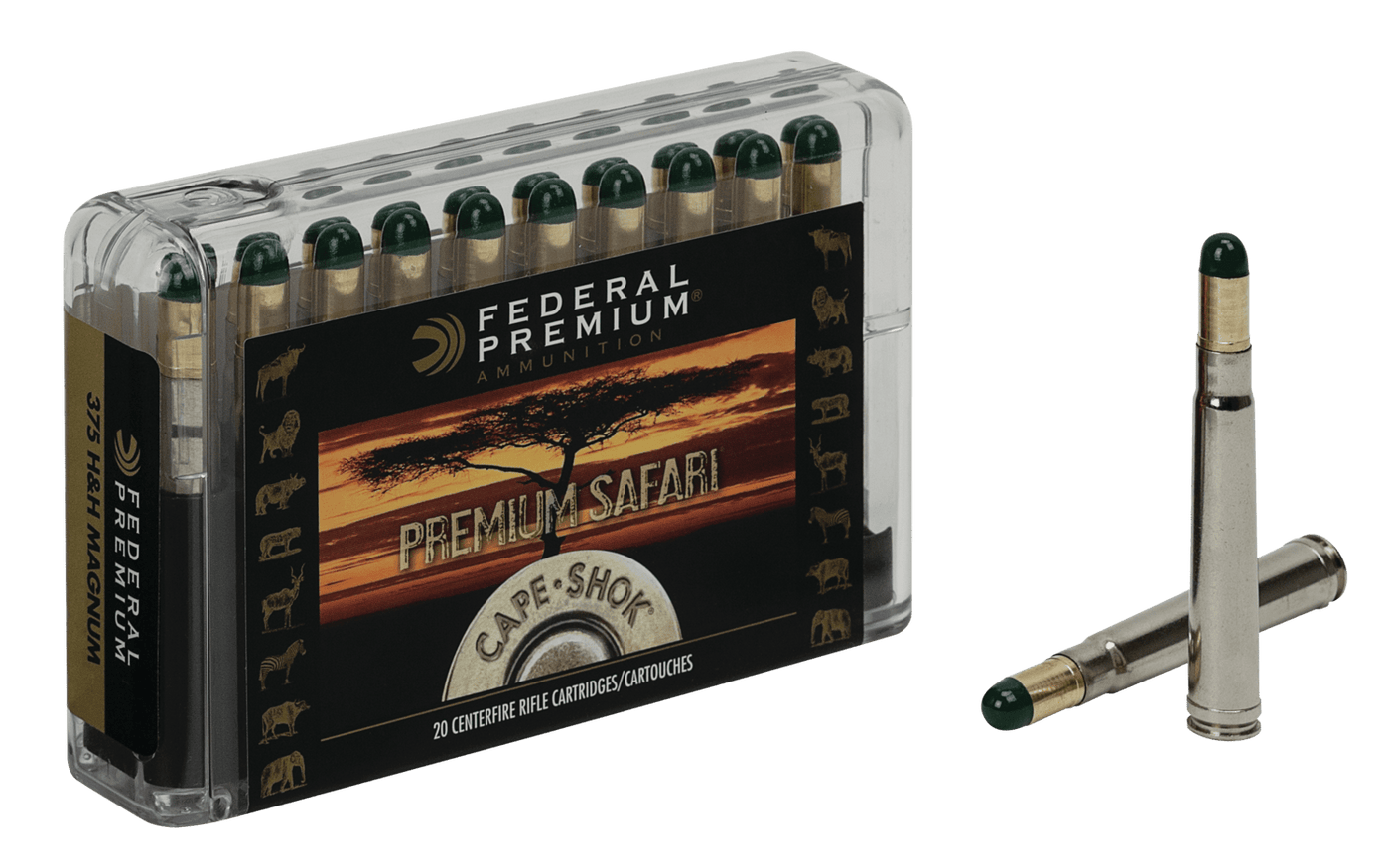 Federal Fed Prm Safari 375h&h 300gr Whs 20/ Ammo