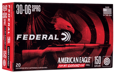 Federal Federal Ae 30-06 M1 Garand - 20rd 10bx/cs Fmj 150gr Ammo