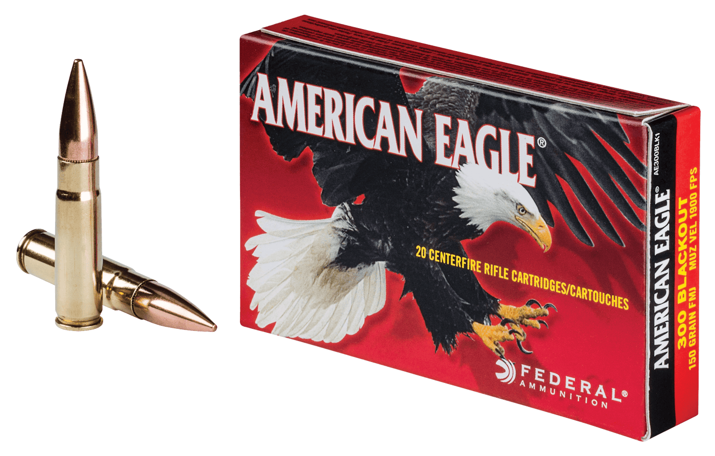 Federal American Eagle Ammunition 300 AAC Blackout