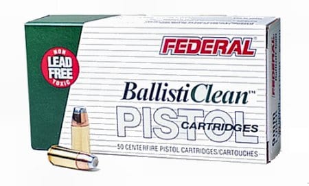 Federal Federal Ballisticlean, Fed Bc9nt3       9mm       100 Nonlead       50/20 Ammo