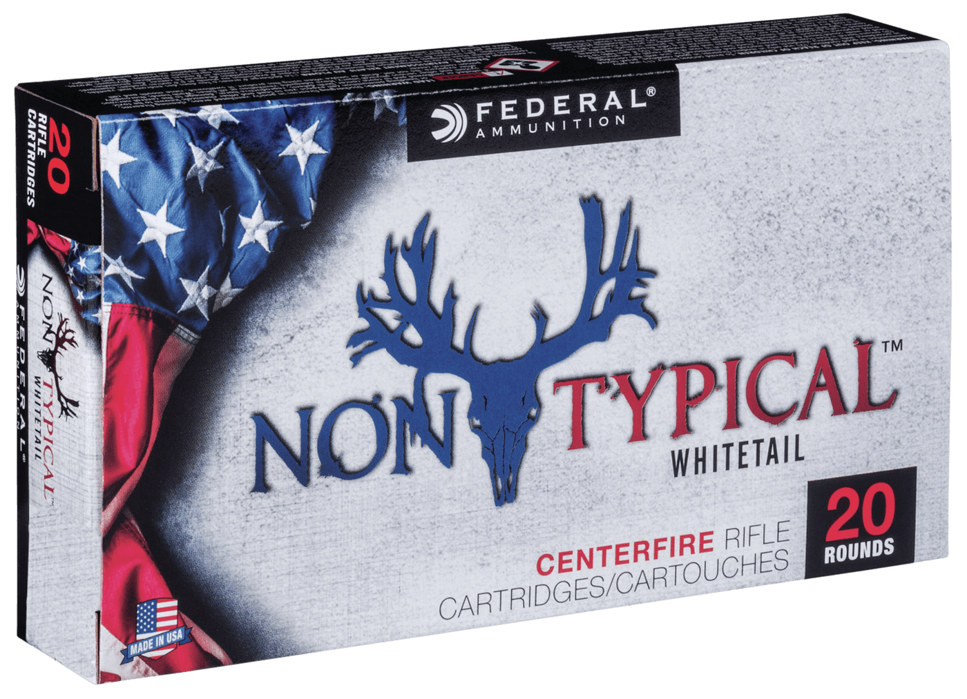 Federal Federal Non-typical Rifle Ammo 308 Win 180 Gr. Non-typical Soft Point 20 Rd. Ammo