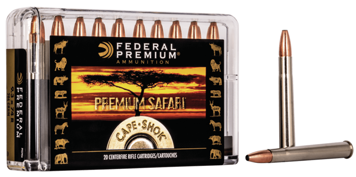 Federal Federal Premium, Fed P9374sa      9.3x74rus 286 Swfafr        20/10 Ammo