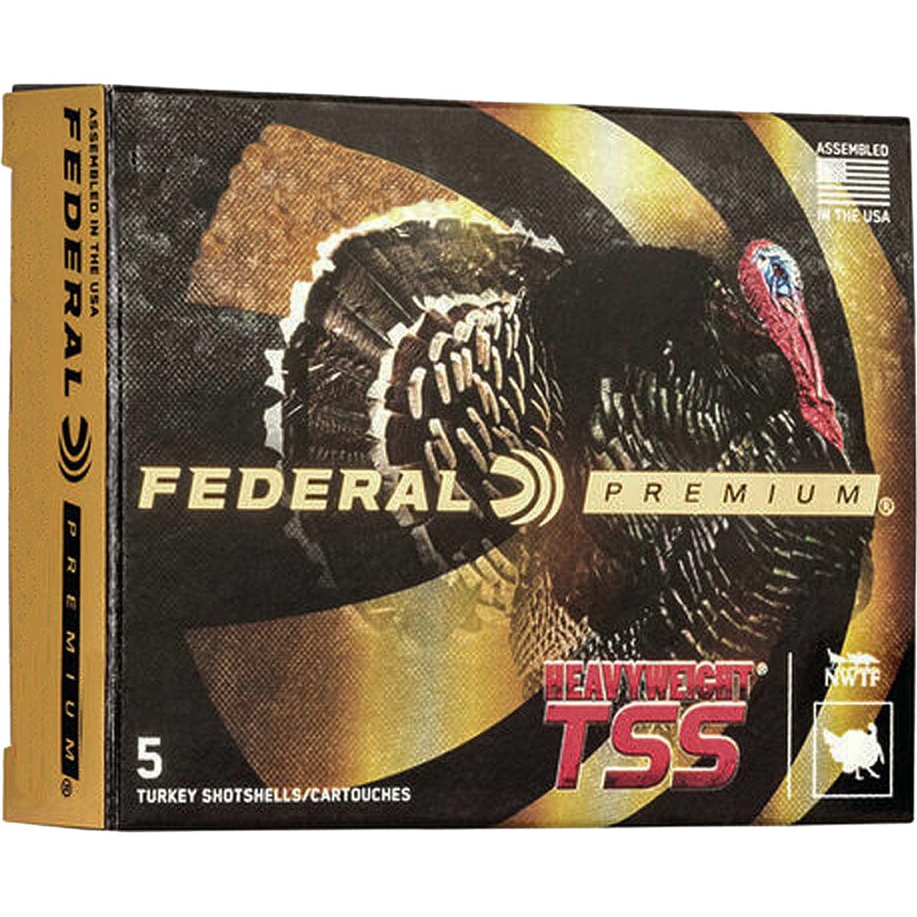 Federal Federal Premium Heavyweight Tss Load 20 Ga. 2.75 In. 1 1/8 Oz. 9 Shot Tss Lr 5 Rd. Ammunition