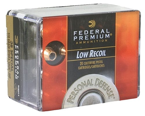 Federal Federal Premium Personal Defense Pistol Ammo 38 Spl 110 Gr. Hydra-shok Jhp 20 Rd. Ammo