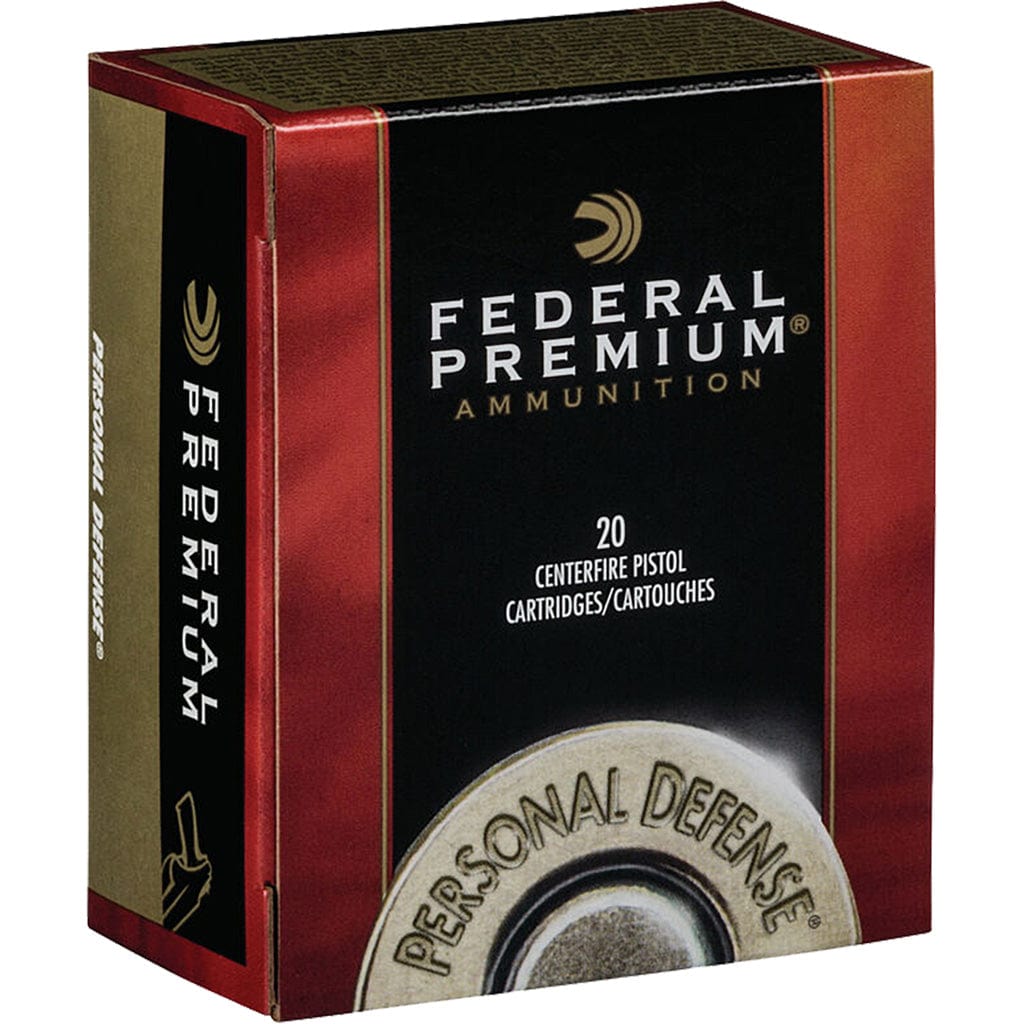 Federal Federal Premium Personal Defense Pistol Ammo 38 Spl 110 Gr. Hydra-shok Jhp 20 Rd. Ammo