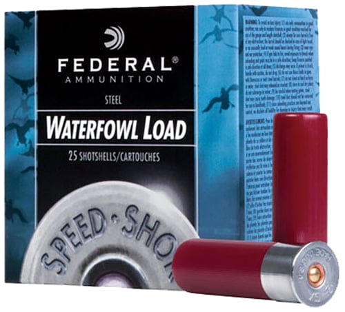 Federal Federal Speed-shok Load 12 Gauge 3.5 In. 1 3/8 Oz. 2 Shot 25 Rd. Ammo