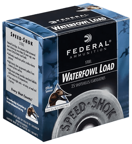 Federal Federal Speed-shok Load 12 Gauge 3.5 In. 1 3/8 Oz. Bbb Shot 25 Rd. Ammo