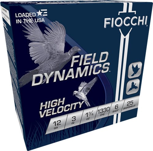 Fiocchi Fiocchi 12ga 3" 1330fps - 25rd 10bx/cs 1-3/4oz #6 Ammo