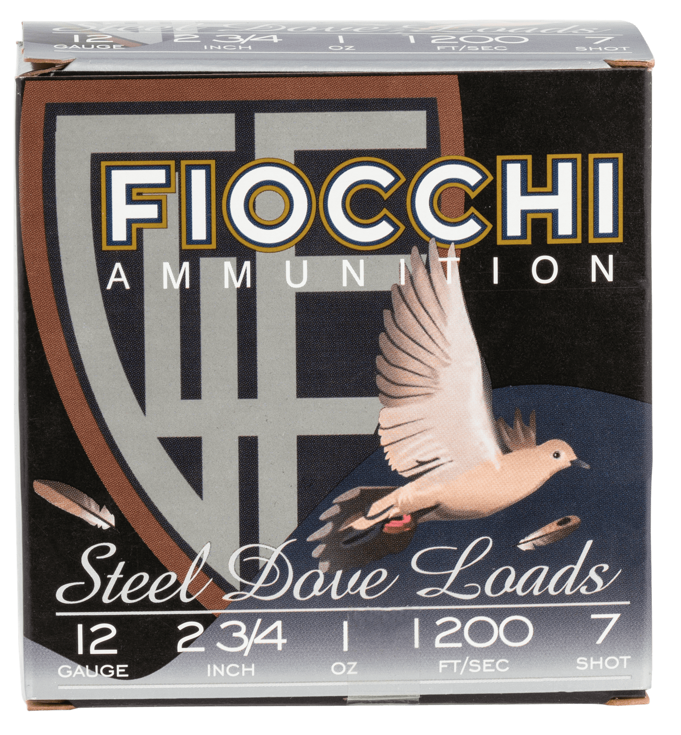 Fiocchi Fiocchi Dove, Fio 12dls17   Steel Dv/qu   1oz              25/10 Ammo