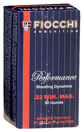 Fiocchi Fiocchi Field Dynamics Rimfire Ammo 22 Wmr 40 Gr. Jsp 50 Rd. Ammo