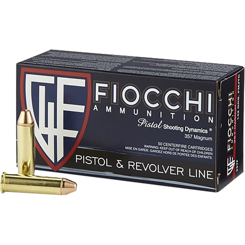 Fiocchi Fiocchi Shooting Dynamics Pistol Ammo 357 Mag 142 Gr. Fmj Truncated-cone 50 Rd. Ammo