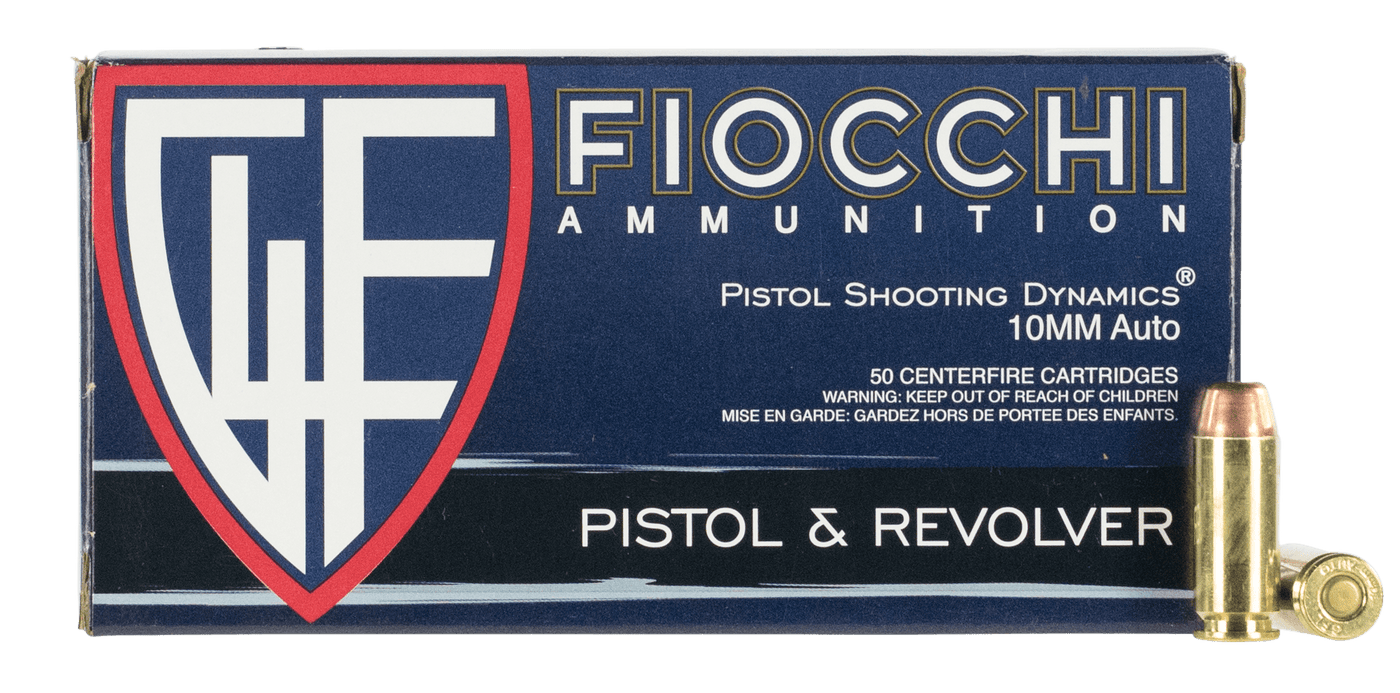 Fiocchi Fiocchi Training Dynamics Centerfire Handgun Ammo 10mm 180 Gr. Fmjtc 50 Rd. Ammo