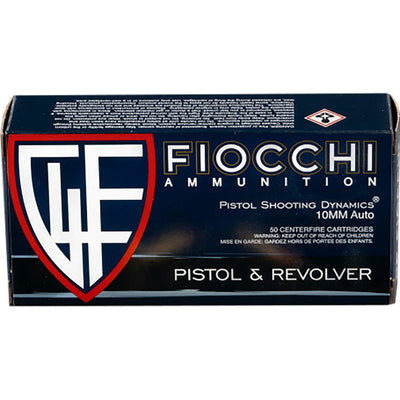 Fiocchi Fiocchi Training Dynamics Centerfire Handgun Ammo 10mm 180 Gr. Fmjtc 50 Rd. Ammo