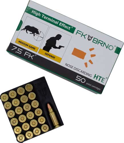 FK BRNO Fk Brno 7.5 Fk 95gr - 50rd Nose Discarding Hp Ammo