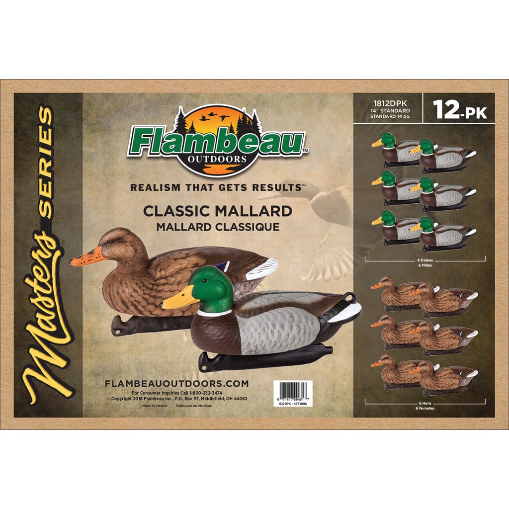 Flambeau Flambeau Master Series Mallard Floater Decoys 12 Pk. Decoys