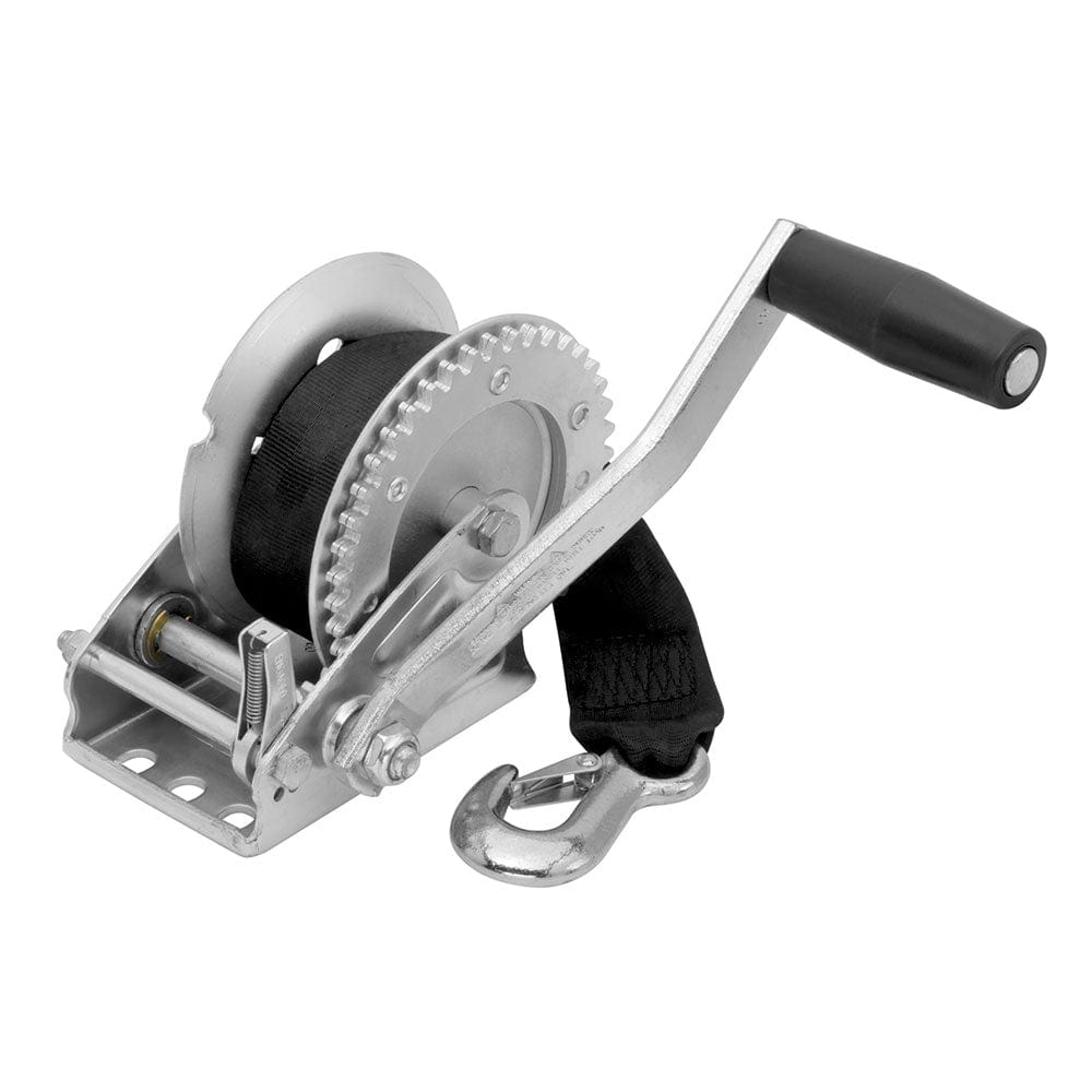 Fulton Fulton 1,100 lbs. Single Speed Winch w/20' Strap Included Trailering