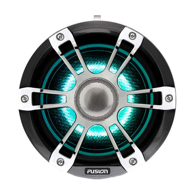 FUSION FUSION SG-FLT652SPC 6.5" Wake Tower Speakers w/CRGBW LED Lighting - Sports Chrome Entertainment