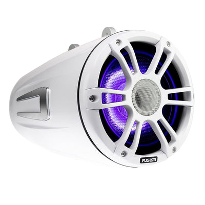 FUSION FUSION SG-FLT652SPW 6.5" Wake Tower Speakers w/CRGBW LED Lighting - White Entertainment